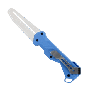 AkuStrike Mimic T-16 LED Training Knife - Nickel Plated Blade