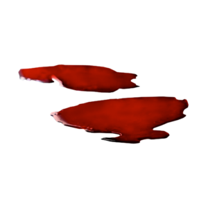 Fake Blood Resin - 8" Pool (set of 2)